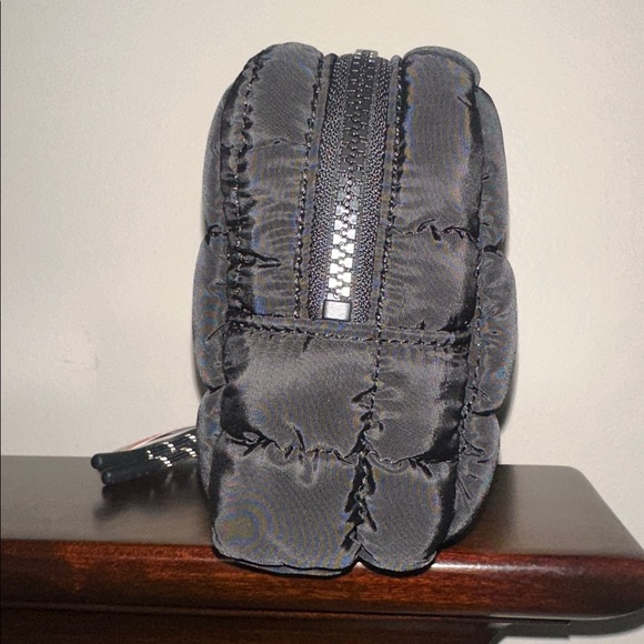FP movement Black Essentials Quilted Nylon Waterproof Cosmetic Bag - Picture 10 of 16